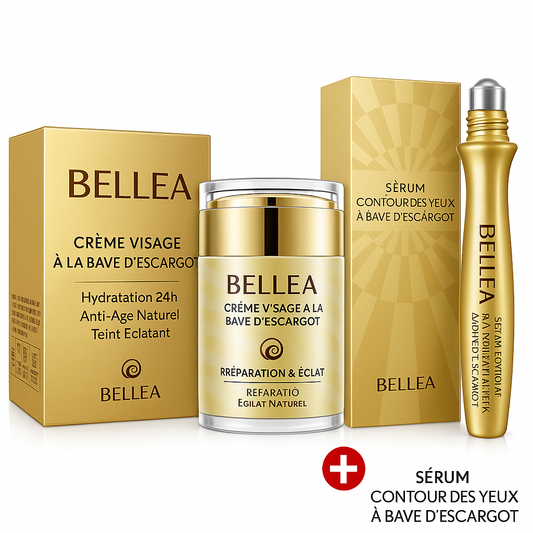 Bellea Crème Visage à la Bave d’Escargot – Anti-Âge & Hydratation