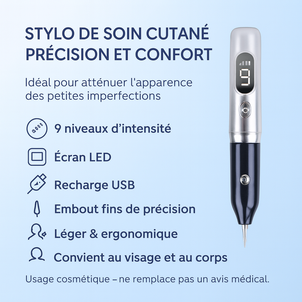Plasma Pen Fibroblast – Stylo Plasma Anti-Âge & Épiderme Lifting Visage Maison