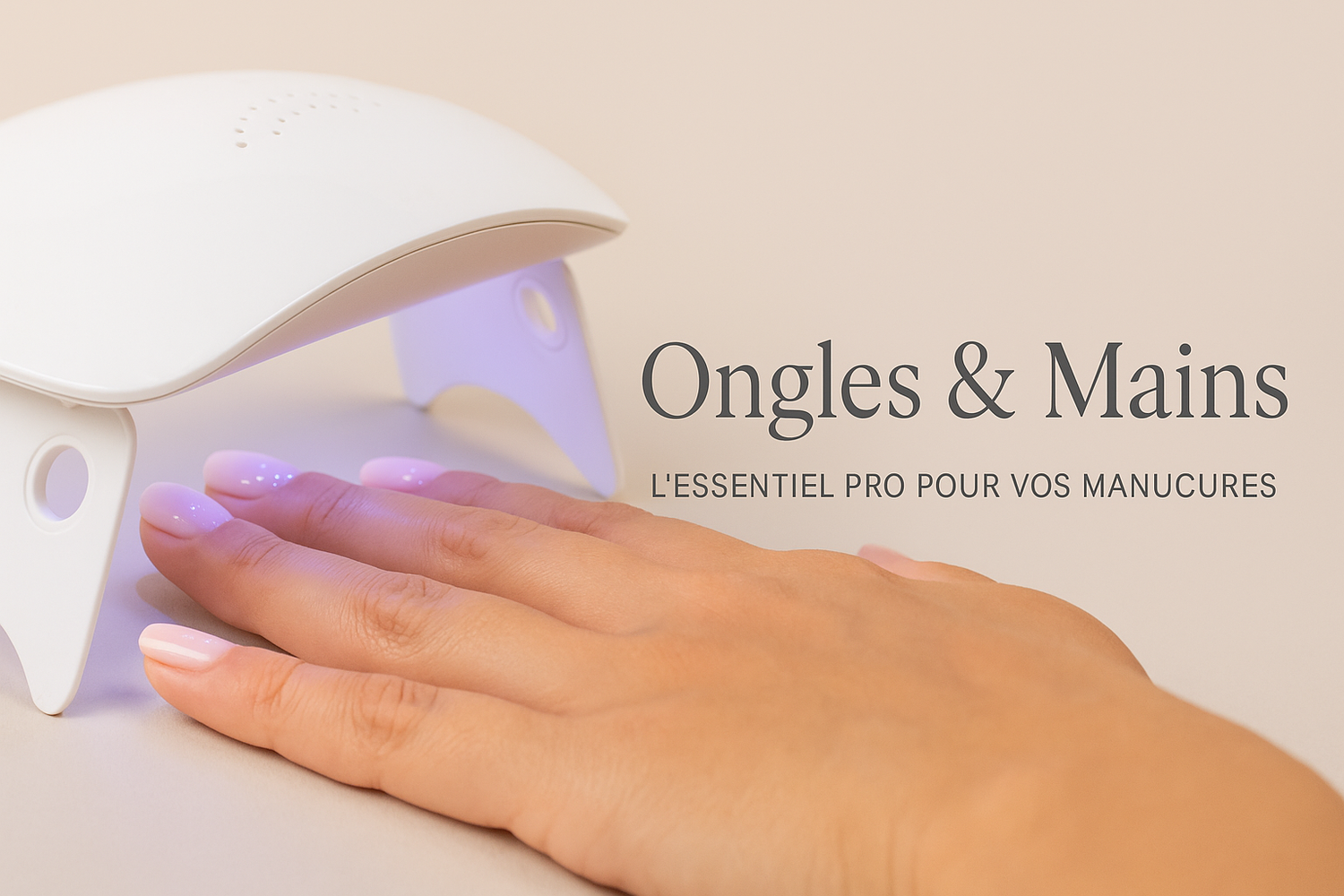 Ongles & Mains – Outils et soins professionnels pour des mains impeccables
