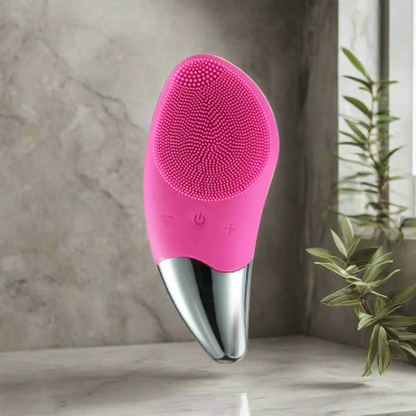 Brosse Nettoyante Visage Électrique USB – Nettoyage en Profondeur & Massage Sonic
