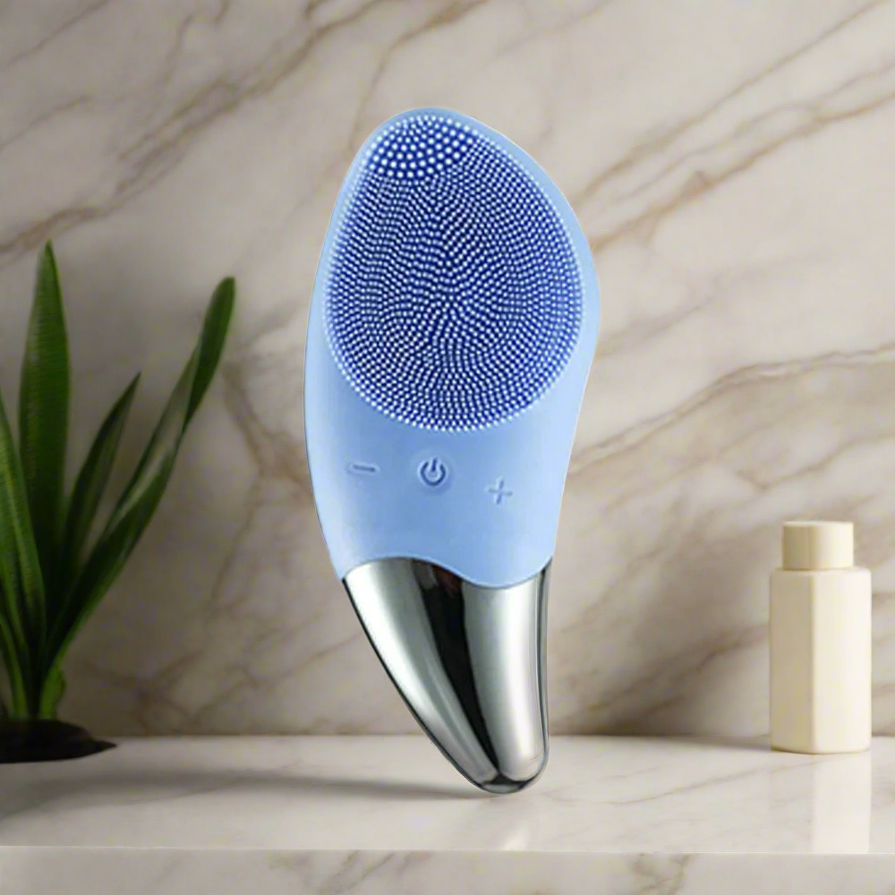 Brosse Nettoyante Visage Électrique USB – Nettoyage en Profondeur & Massage Sonic