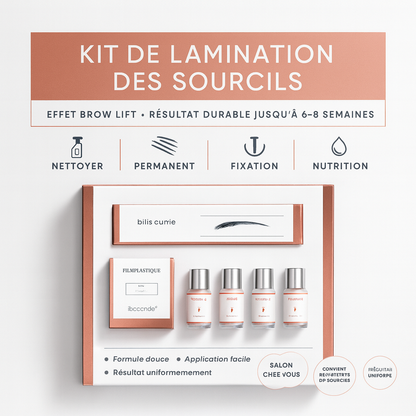 Kit Professionnel Lamination & Lifting des Sourcils – Effet Naturel et Tenue Longue Durée
